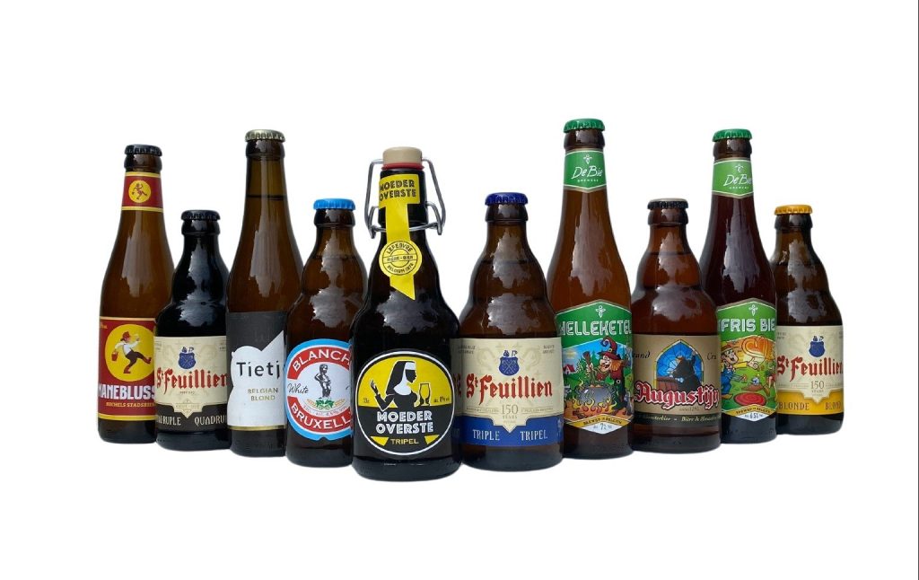 Bierpakket Belgische Bieren 10 bieren van verschillende Belgische brouwerijen